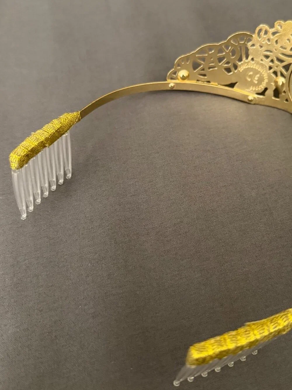 RARE Custom Disney Beauty & the Beast Enchanted Rose Tiara Crown